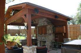 Furniture covers can make your. Great For A Wind Block Or A Neighbor Block Outdoor Covered Patio Covered Patio Cost Covered Outdoor Kitchens
