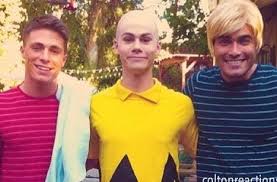 The movie's page on instagram featured two posts showing the actor's blonde. Abigail Hansen On Twitter Whenever Im Having A Bad Day I Just Look At This Picture And Laugh Because Bald Dylan O Brien Http T Co Inwm7atiic
