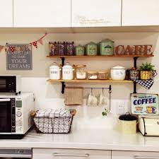 キッチン ウォールステッカー シェルフ 三日月百子 ホーロー などのインテリア実例 2015 05 22 15 54 27 roomclip ルームクリップ 狭い家のキッチン 小さなキッチン キッチンアイデア