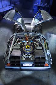 And vanish into flaming tire tracks! The Back To The Future Delorean Now Lives At The Petersen Museum Petrolicious