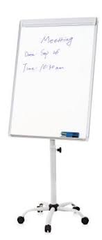 China Mobile White Flip Chart Easel In Office Photos