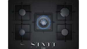 Eminçelik73 122 set üstü ocak. Bosch Ppq7a6b10 75 Cm Wok Gozlu Siyah Cam Ankastre Ocak Ankastre Ocak