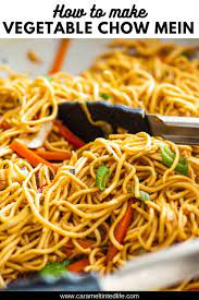 Vegetable Chow Mein Recipe In 2021 Vegetable Chow Mein Chow Mein Chow Mein Recipe Vegetable