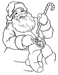 16,000+ vectors, stock photos & psd files. Santa Claus Put Candy Cane Into Sock Coloring Pages Coloring Sky