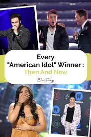 Every American Idol Winner Then And Now American Idol Winner American Idol Popular Music Artists