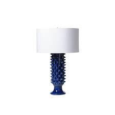 Spiked Blue Table Lamp By Barbara Cosgrove Table Lamp Blue Table Lamp Lamp