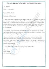 It has come to my attention that on (insert date here), (insert the offense here and include as much detail as possible). How To Answer A Letter Of Reprimand