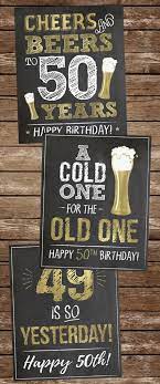 Happy 50th birthday decorations include 1 x black happy birthday banner, a large 50 gold number balloons, 16 x latex balloons in black and gold (8pcs each color), 6 x gold confetti balloons, 4 x star foil balloons for your 50th birthday decorations for men. Fun 50th Birthday Printables 50th Birthday Party Ideas For Men 50th Birthday Cakes For Men 50 Years Birthday Party