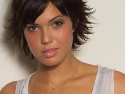 This gajra hairstyle can be pulled off well on short. Style Mandy Moore Hairstyles Rapunzel Short Hair Hair Styles Short Hair Styles