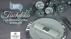 Silvesterdeko so wird die party unvergesslich living at home. Diy Edle Silvester Tischdeko Gunstig Selbermachen How To Deko Kitchen Youtube