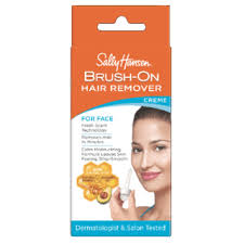 The most common side effects of bleaching, tobia says, are redness, itching, bumps, burning, blisters, hives, dry skin and swelling. Brush On Hair Remover Creme For Face Sally Hansen