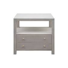 Modern bedside table bedside table design diy bedside tables timber furniture home furniture furniture design system furniture trendy furniture furniture removal. Hattie Grey Glasscloth Bedside Table Shop Online Now