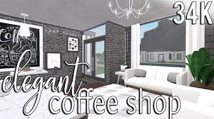 Flower shop & cafe 180k. Roblox Welcome To Bloxburg Elegant Coffee Shop 34k Youtube