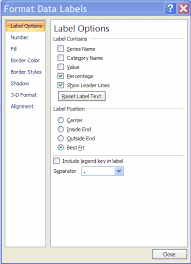 Excel Charts Column Bar Pie And Line