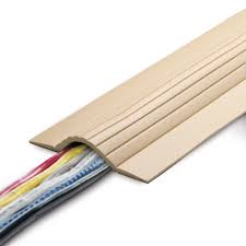 In fact, its common place to hide nm cable behind decorative wood, like floor moldings. Ut Wire 5 Ft Cable Blanket Low Profile Cord Cover And Protector For Floor In Beige Utw Cpl5 Bg The Home Depot