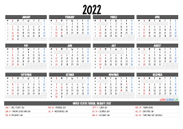 Free Printable Yearly Calendar 2022 6 Templates Yearly Calendar Template Printable Yearly Calendar Calendar Printables