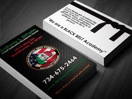 Business Card Design For A Local Martial Arts Studio Http Www Nerdydesigns Com Art Business Cards Business Card Design Martial Arts