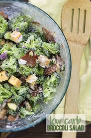 Keto Broccoli Salad Recipe With Bacon Cheddar Recipe Low Carb Broccoli Salad Broccoli Salad Recipe Low Carb Salad