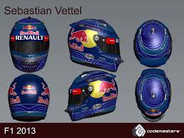 Good day, on this site you can quickly and conveniently download free wallpapers for your desktop. Herman Yani F12013 Sebastian Vettel Helmet Livery