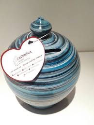 Money Bank Caterina Handmade Money Pot Large Piggy Bank Etsy Money Tin Personalized Piggy Bank Piggy Bank