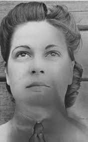 The beautiful lady in the photo was called Evelyn St. Croix Fleming (1885