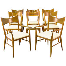 Set Of Eight Paul Mccobb Dining Chairs For Calvin Furniture 1stdibs Com Dining Room Chairs Modern Dining Chairs Furniture