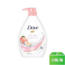 Dove多芬】桃悦水透沐浴乳1000g-12瓶/箱- 互惠社區購物網