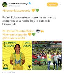 Encuentre la información más destacada sobre atlético bucaramanga fotos, videos y últimas noticias. Asi Presento Atletico Bucaramanga A Rafael Robayo Campeon Con Deportes Tolima