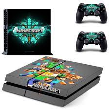 Minecraft Ps4 Slim Skin Sticker Decals Free Shipping Djtrading Minecraft Ps4 Sony Playstation Ps4 Playstation