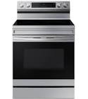 6.3 cu. ft. Freestanding Electric Range with Convection Oven and Air Fry in Fingerprint Resistant Stainless Steel NE63A6511SS Samsung