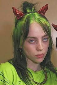 Stare Me Down Like That In 2020 Billie Billie Eilish Green Hair