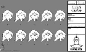 Beth Mouths Cartoon Style Drawing Character Design Bear Character