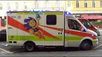Budapest EMS Children's ambulance responding & on scene | Budapest Gyermekmentő [HU | 12.4.2017]