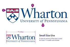 Click anywhere between the logo and the text, and then press and hold the shift key. Wharton Logo And Name Identity Kit