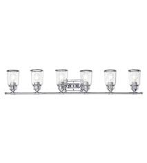 Maybe you would like to learn more about one of these? Livex Lighting 10516 05 Lawrenceville 6 Light 48 Inch Polished Chrome Bath Vanity Wall Light
