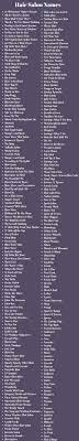 How to create salon names? Hair Salon Names 400 Barber And Hair Salon Name Ideas