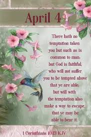 Thursday April 4 2019 April 4th Beautiful Bible Quotes Kjv