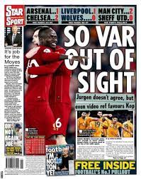 1 london this service is provided on news group newspapers' limited's standard terms and conditions in accordance. Newspaper Headline So Var Out Of Sight Learn English Through Football