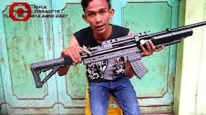 Dalam olahraga menembak ada salah satu alat yang sangat penting dalam olahraga menembak yaitu senapannya. Woww Keren Model Senapan Angin Pcp Call 4 5mm Predator Doubel Tabung 360cc Youtube
