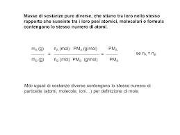 23) data la seguente reazione chimica: Come Possiamo Conoscere Il Numero Di Atomi O Molecole Presenti In Una Definita Quantita Di Sostanza Ppt Scaricare
