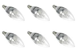 6 pack 120v 240v candle tear drop led light bulb e14 3 watt bright ses chandelier lowvoltage energysaving light lamp elect light bulb led light bulb lamp