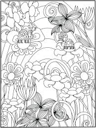 736 x 952 file type: Coloring Pages Kids Fairy Garden Coloring Sheet
