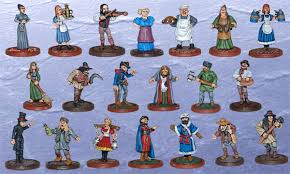 We carry stock from 7 seperate studios and our products are great for games such as battletech and horizon wars. Colonial American Civilians Bmm 108 Scale Creep Miniatures