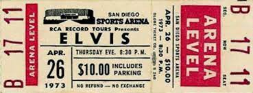 4 26 73 San Diego Ca Sports Arena Elvis Arena Sport