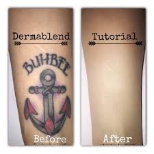 Dermablend Tattoo Cover Up Tutorial Tattoo Foundation Cover Tattoo Cover Up Tattoos