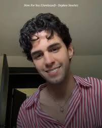 ☆ HERE FOR YOU is a Beautiful Unreleased Song from @Stephen Sanchez ♡ I  loved that song the second i listened to it from Sanchez Baby Live ❤️ And  it never left me... Im still sing it even acapela... 🫶 ...