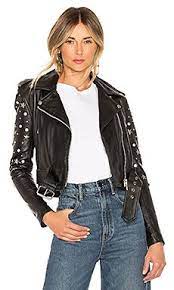 New X Revolve Star Studded Mercy Cropped Jacket Understated Leather Women S Fashion Coats Ja Studded Jacket Outfit Womens Fashion Jackets Coat Women Fashion