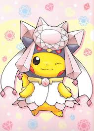 Pikachu Mega Diancie Pikachu Pokemon Cute Pikachu