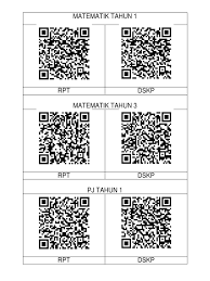 Download / muat turun rancangan pengajaran tahun (rpt) 2020 semua matapelajaran sekolah rendah. Qr Code Rpt Dskp