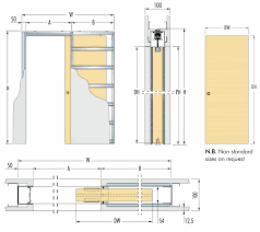 Check spelling or type a new query. Diagram Showing Dimensions Of The Eclisse Syntesis Architrave Free Sliding Pocket Door Gear System Sliding Pocket Doors Pocket Door Installation Pocket Doors
